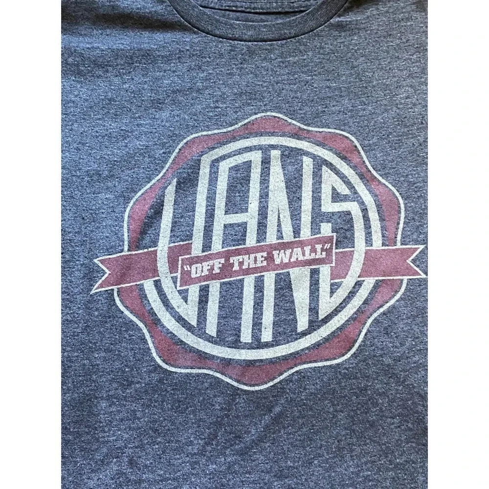 VANS Off The Wall Unisex Small Short Light Weight Casual Sleeve T-Shirt